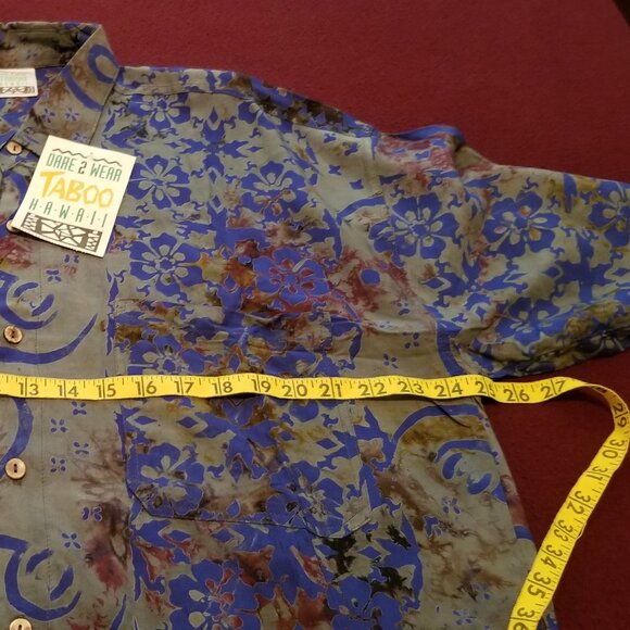 Men's Hawaiian Shirt L - Picture 2 of 4
